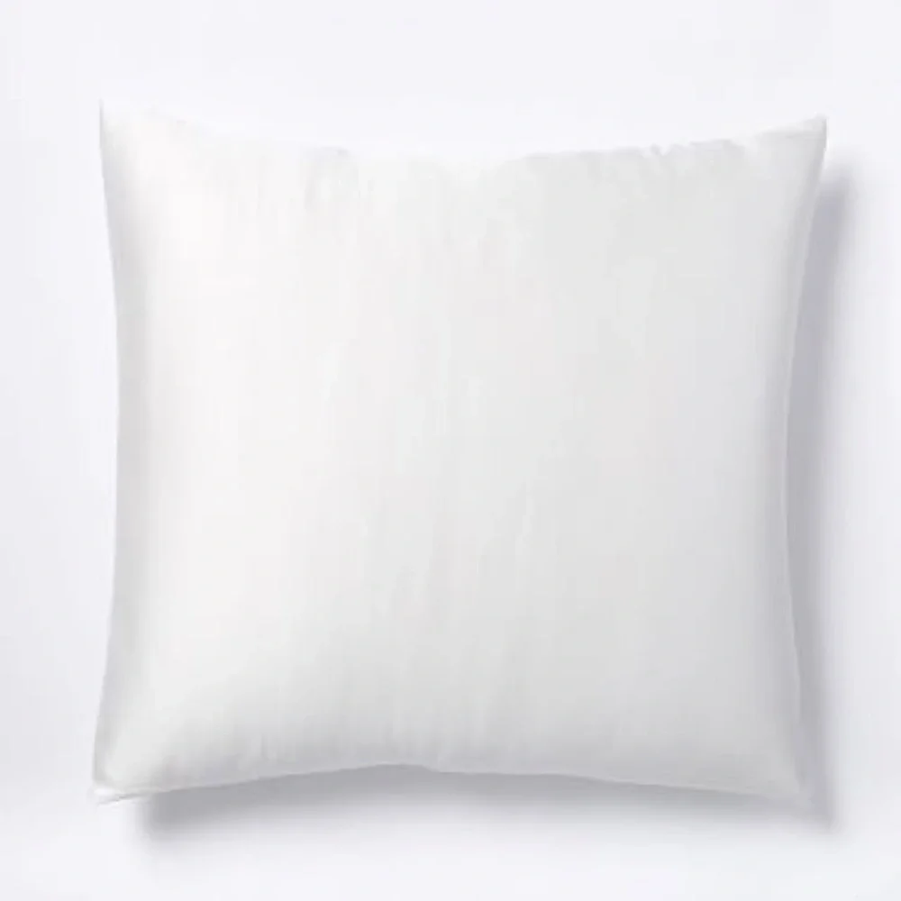 3 West Elm Silky TENCEL™ Euro Shams - White